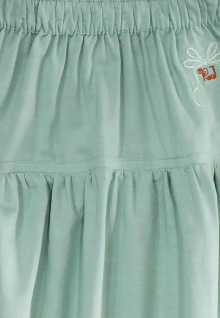 Maxi skirt/ Rok panjang Anak Green/ Rodeo Junior Girl Nature Tones
