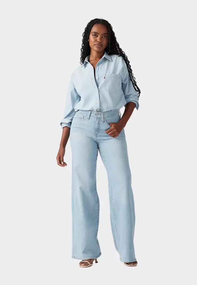 Women's 318 Shaping Wide-Leg Jeans 001PZ-0004