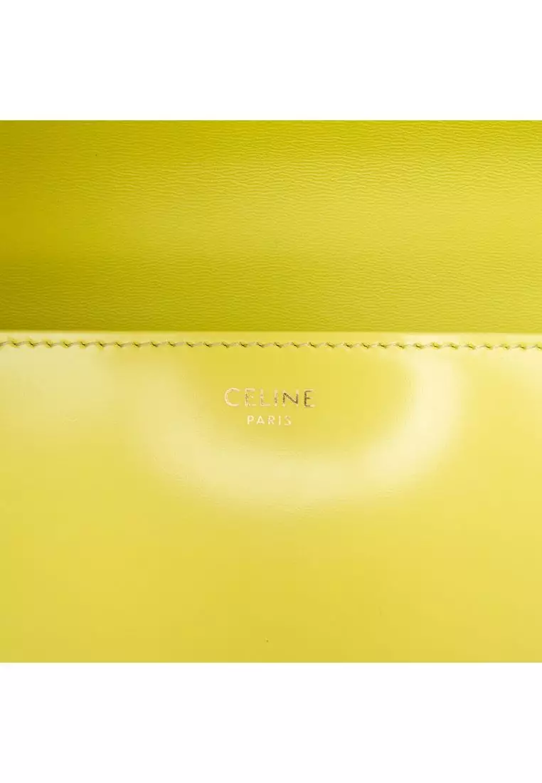 Pre-Loved Celine Shiny Calfskin Claude Chain Shoulder Bag