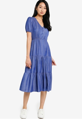 Zalora blue dress Outlet