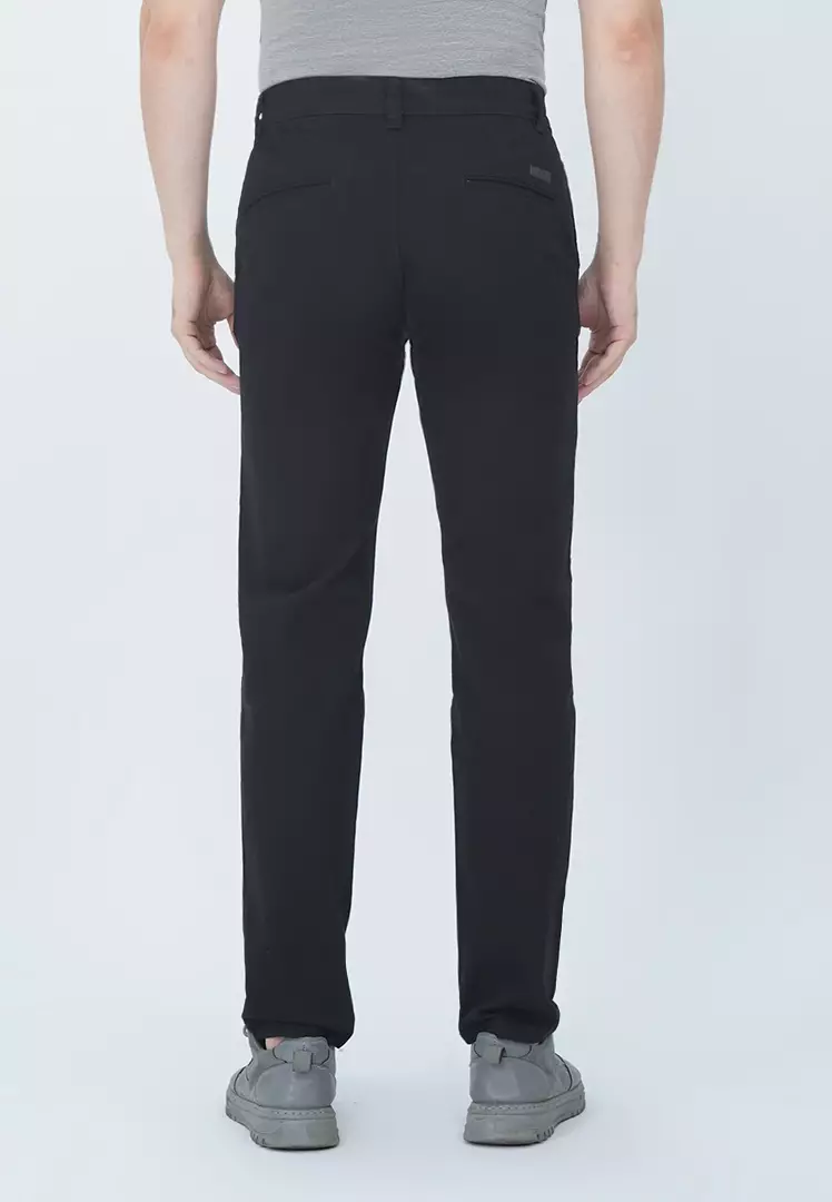 LGS - Celana Chinos - Double Pocket - Regular Fit - Hitam - CCT.502.S040.004.C