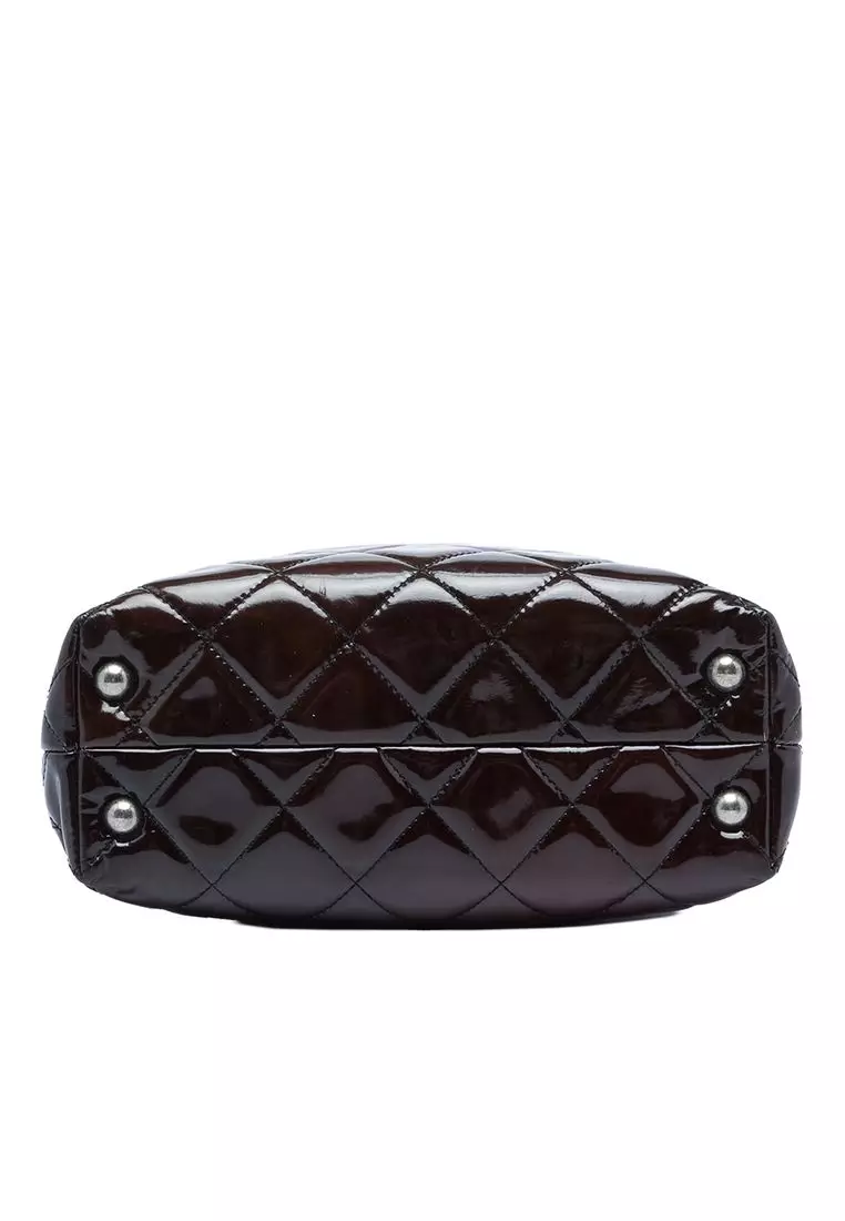 Pre-Loved Chanel Quilted Patent Reissue 2.55 Tote