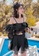 LYCKA black LNN2228 Korean Lady One Piece Swimwear Black 80EC5USD3C7735GS_2