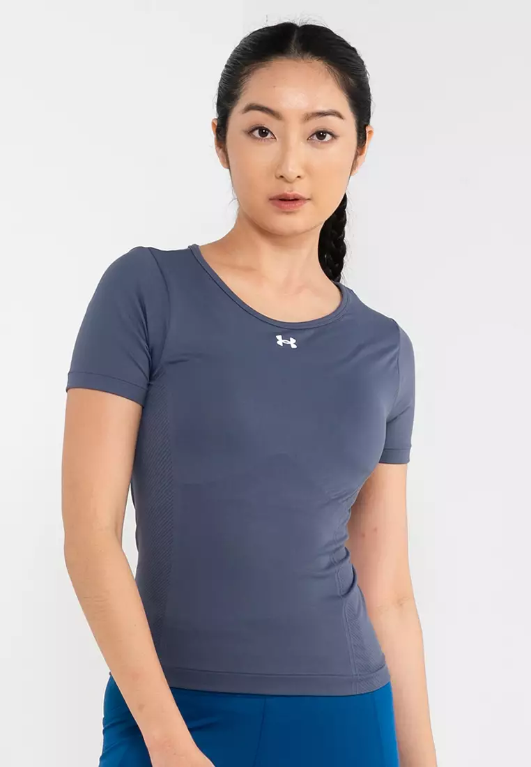Under armour seamless short sleeve sale