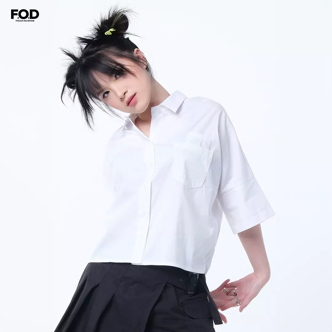 Kemeja Wanita Tess Offwhite