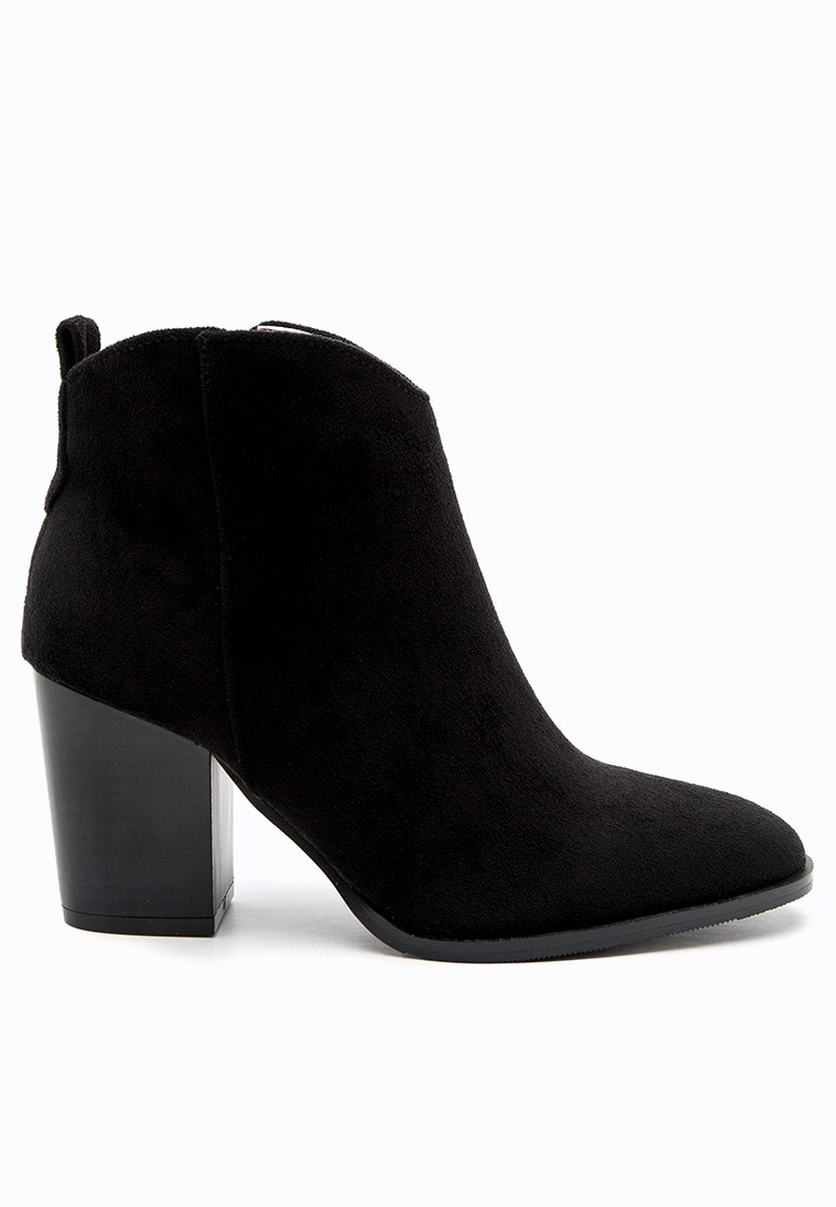 8CM Suede Fabric Ankle Boots WTY4051-13