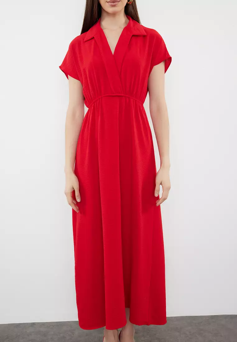 Chiffon Midi Dress