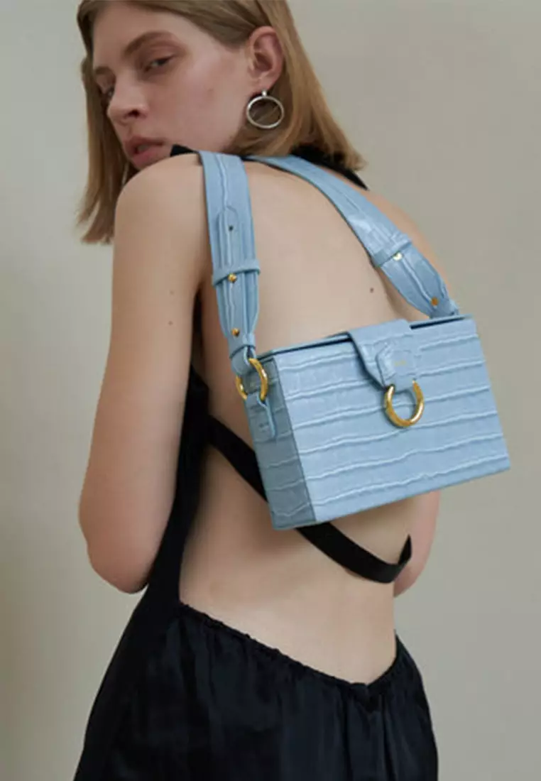 JW Pei Grace Box Bag - Ice Coc