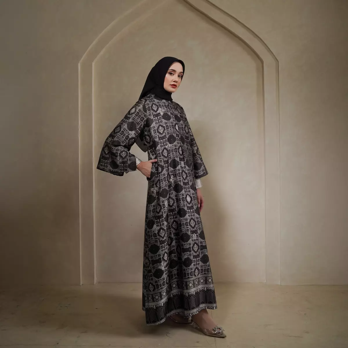 ZM Zaskia Mecca - Lasya Ink Gamis Muslim Wanita - Teman Serumpun - Edisi Laos