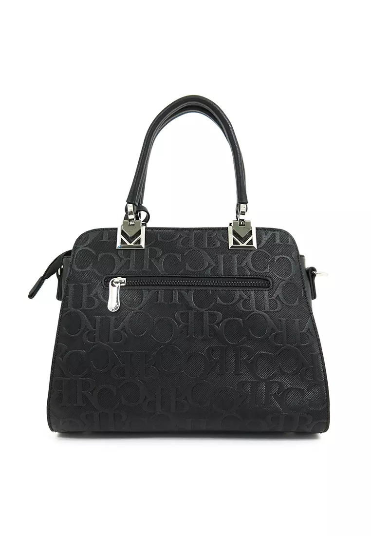 Black My Cool Bag Monogrammed Cross Body