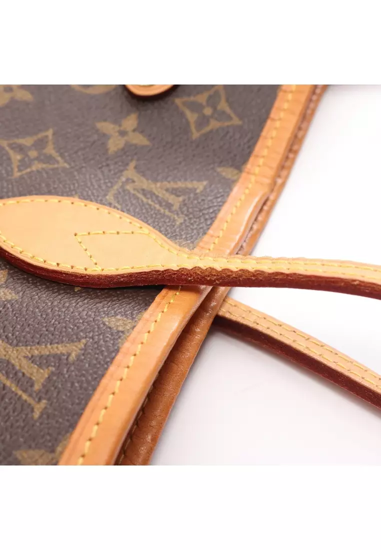 Louis Vuitton Neverfull Bay mm Shoulder Bag in Brown Monogram Canvas