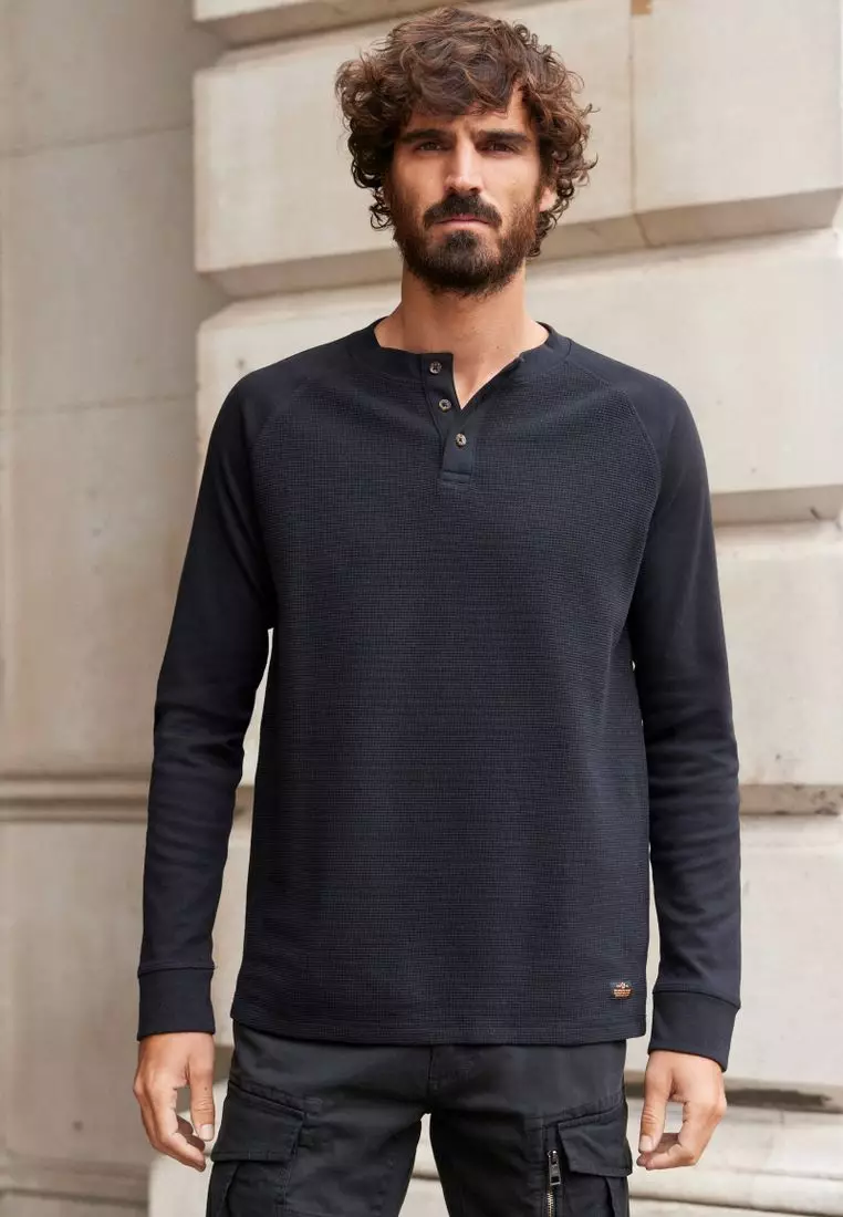 Grandad collar deals t shirt