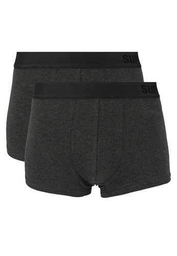 SUPERDRY black and green Trunks Offset Double Packs - Original & Vintage FB53BUS663E1CFGS_1