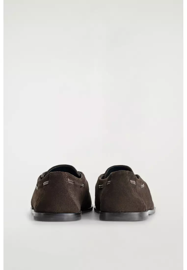 SUEDE DECK SHOES