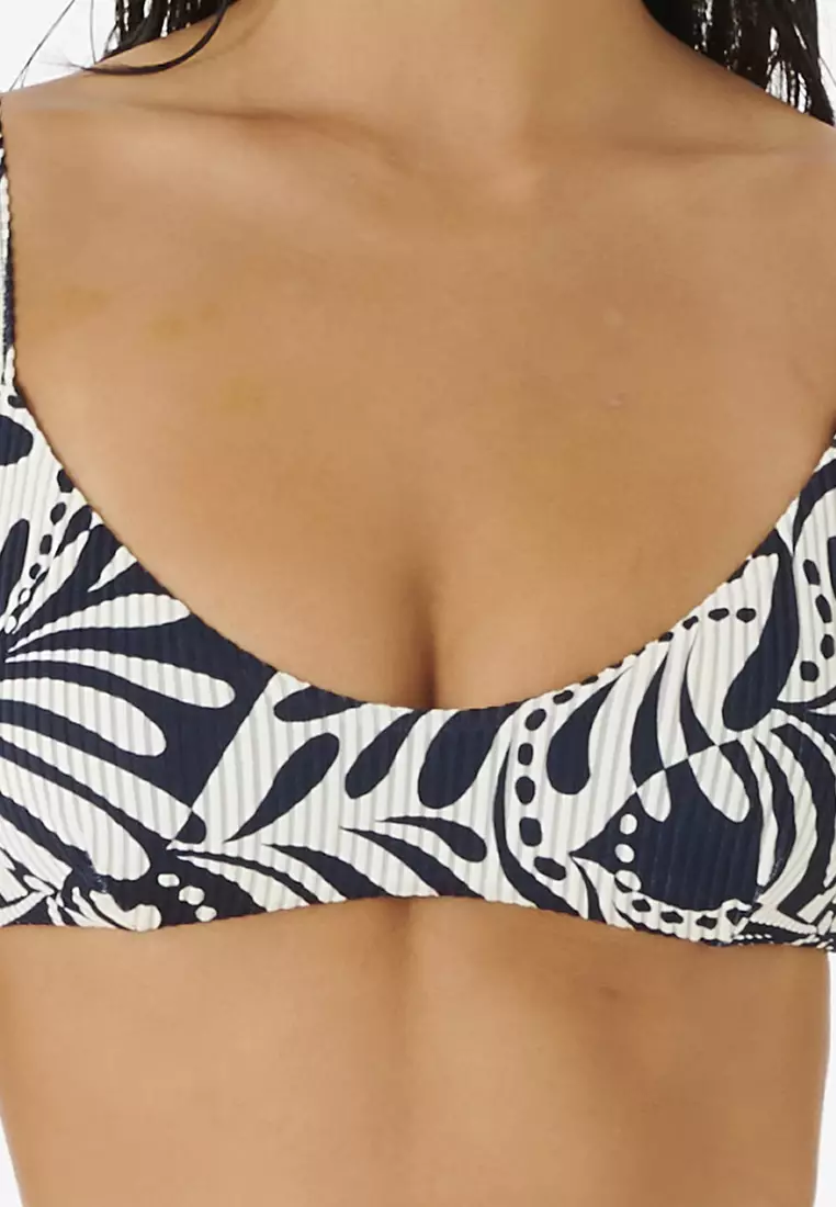 Rip Curl Afterglow Swirl Bralette Bikini in Navy – Style Trend
