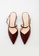 Twenty Eight Shoes red VANSA Pointed Toe Slip-On Heels VSW-C43717 80558SHA73443AGS_3