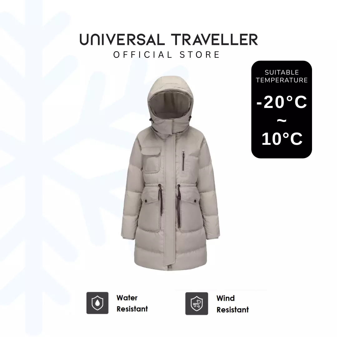 Universal Traveller FAUX FUR TRIMMED DOWN JACKET DJW24023