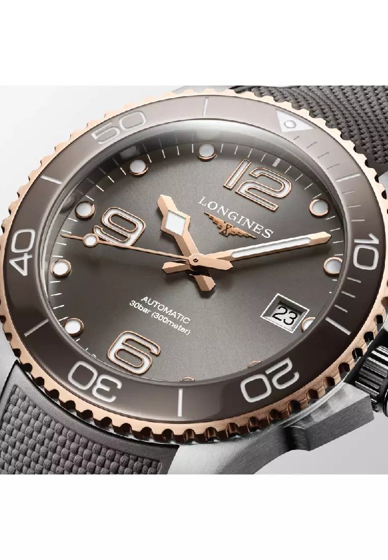 Longines Hydroconquest Automatic Rubber Strap Men Watch L37803789
