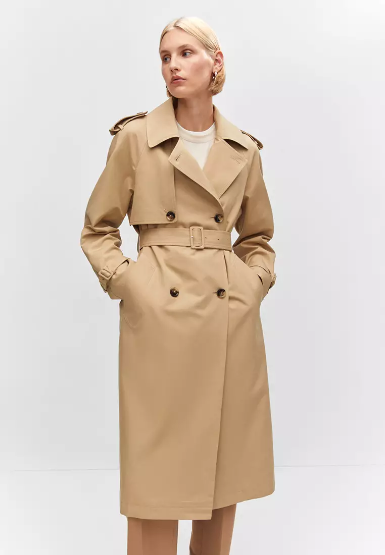 Zalora shop trench coat