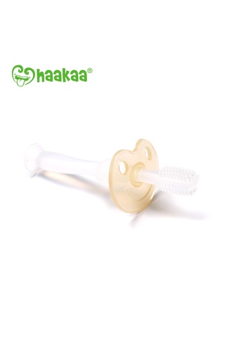 Haakaa 360 Baby Toothbrush - Clear B3C14ESADEB096GS_1