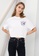 Tommy Hilfiger white Oversized Crop Tee 9443FAA9A109F8GS_4