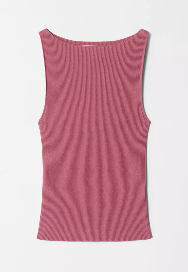 Rib-Knit Tank Top