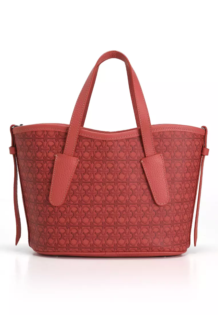 Never Without Bag 品牌印花塗層小型側孭袋