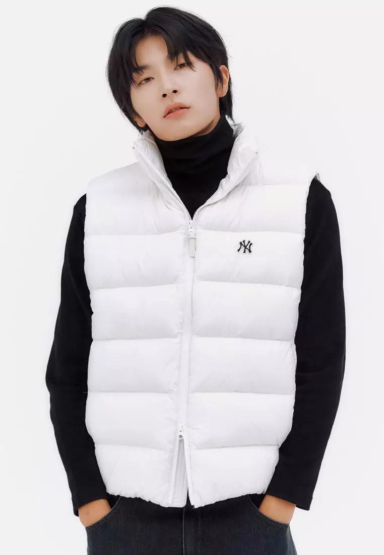 BASIC MEGA LOGO LIGHT DOWN VEST NEW YORK YANKEES