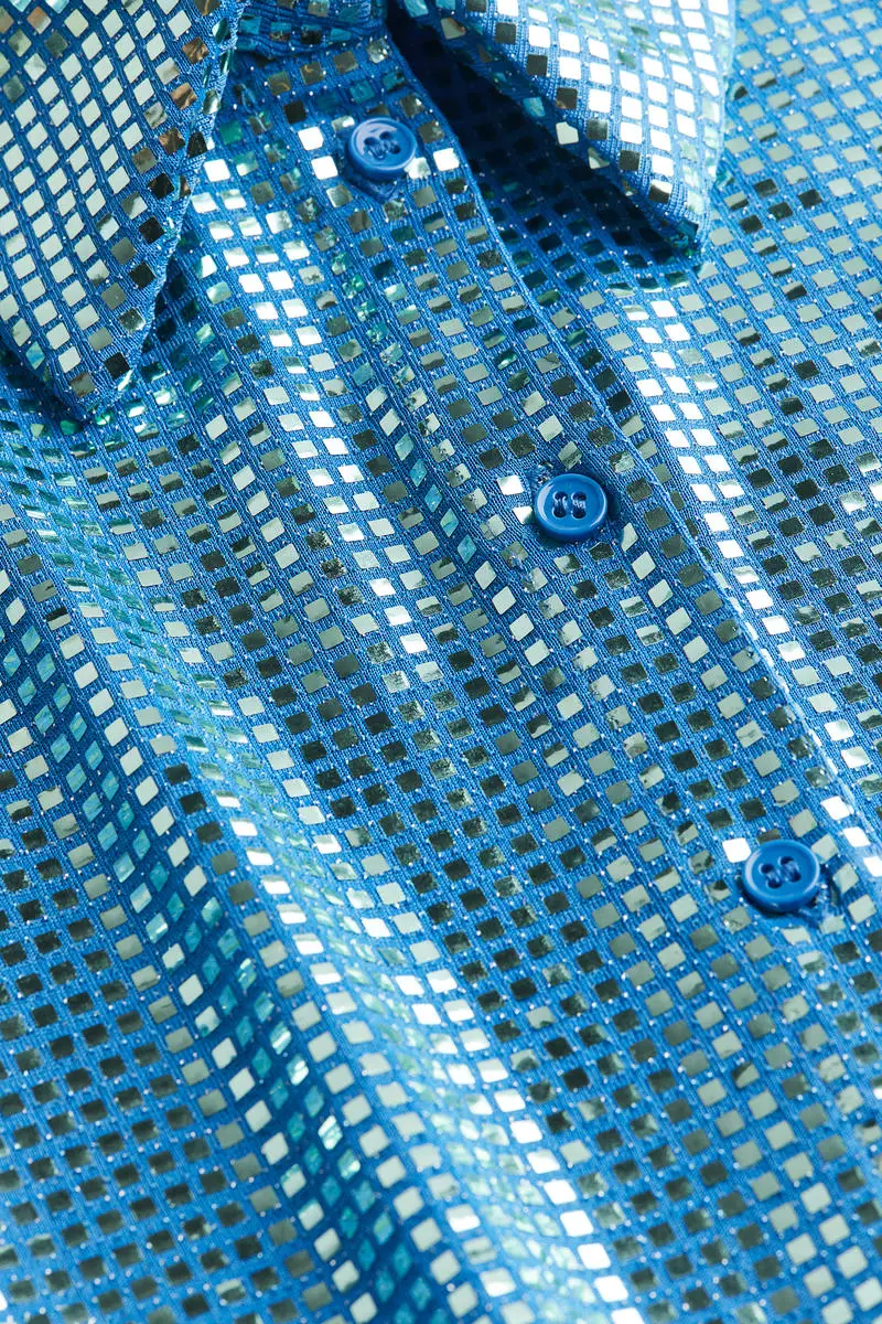 Embellished jersey shirt