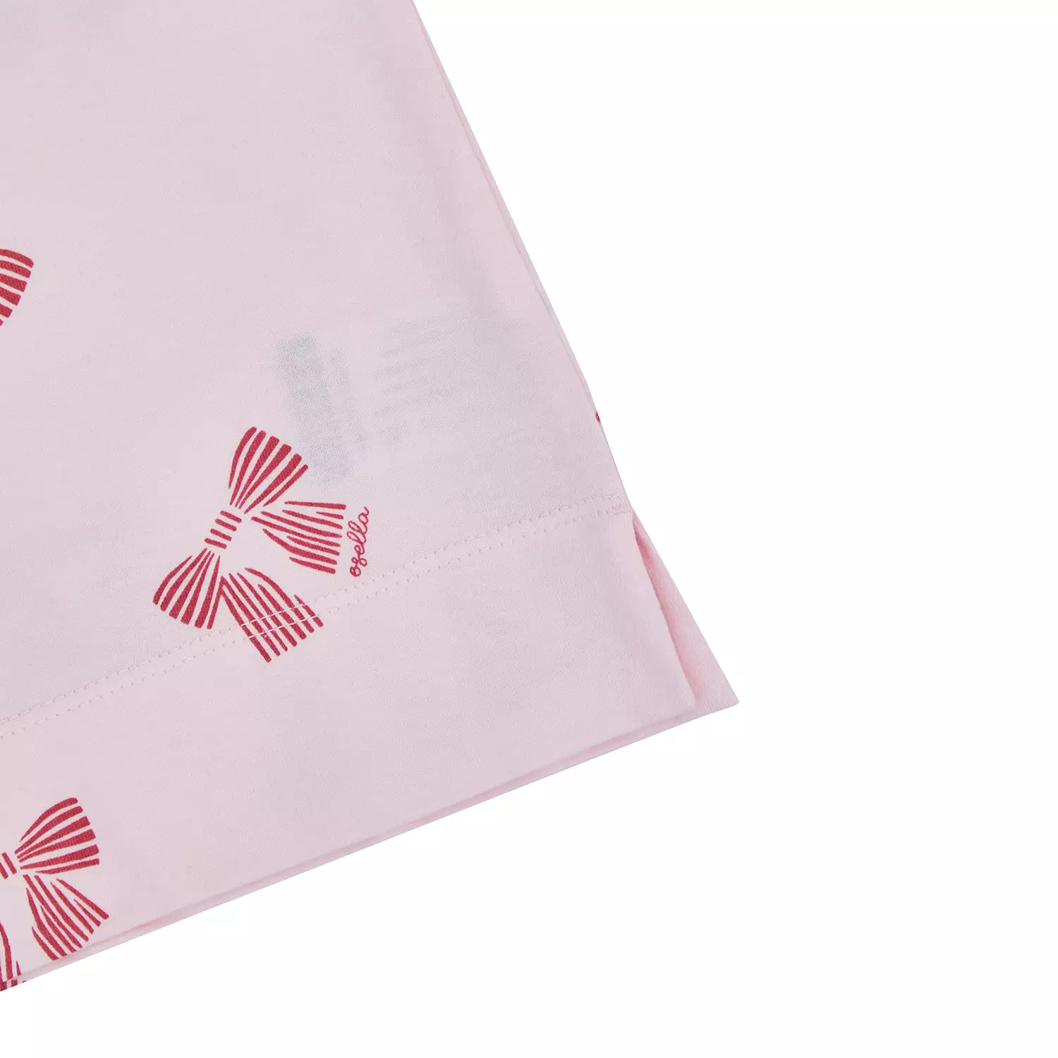 [NEW] Osella Ribbon Print T-Shirt In Pink 2371500313 | Atasan Blouse Anak Perempuan