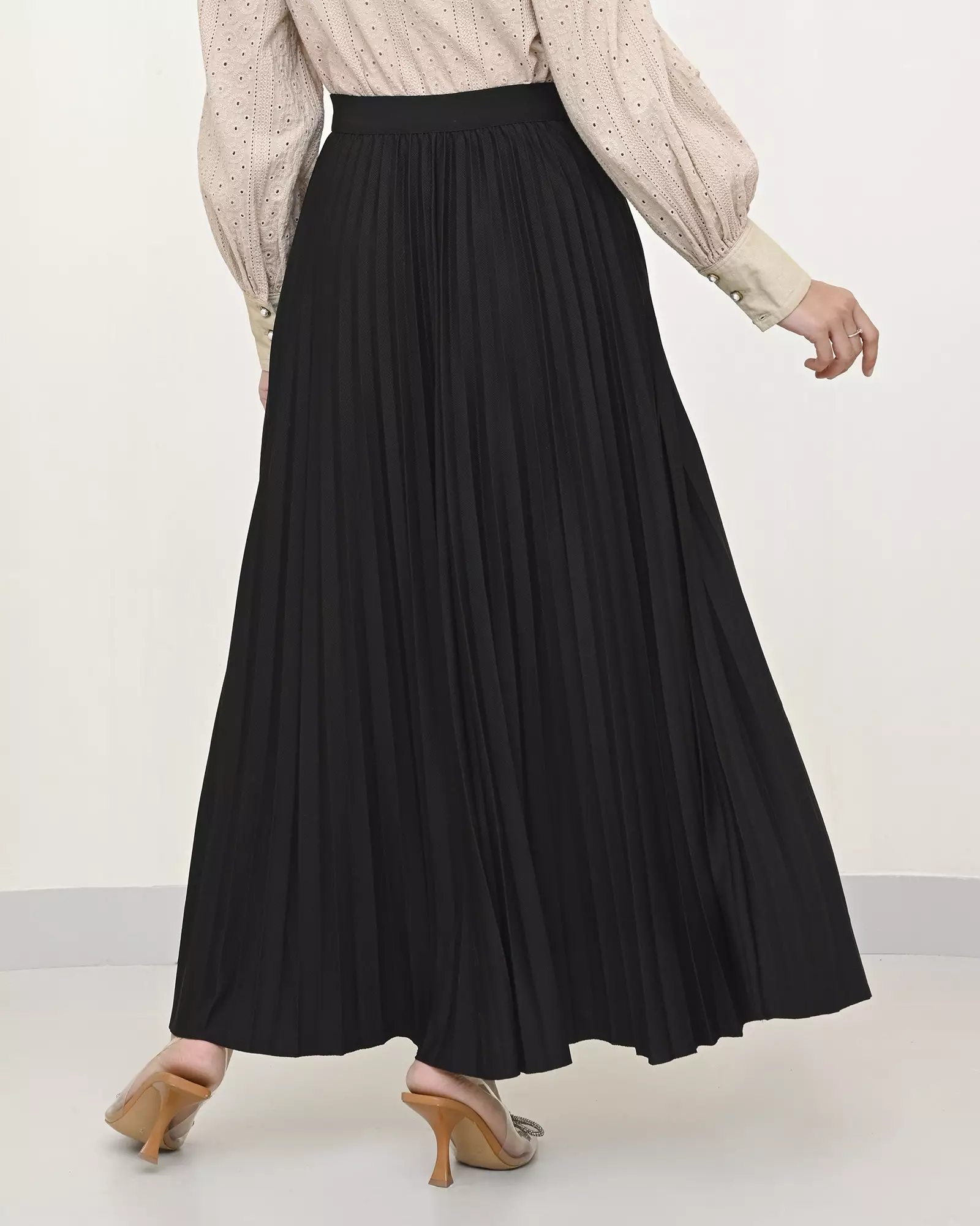 Geulis.id LARUNA SKIRT PREMIUM / ROK WANITA - BLACK