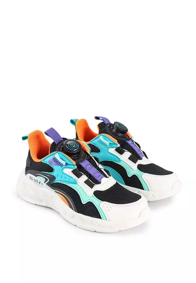 Kids slip on running sale shoes