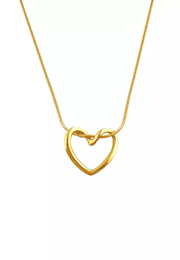 Buy CELOVIS CELOVIS Milena Love Pendant with Link Chain Necklace