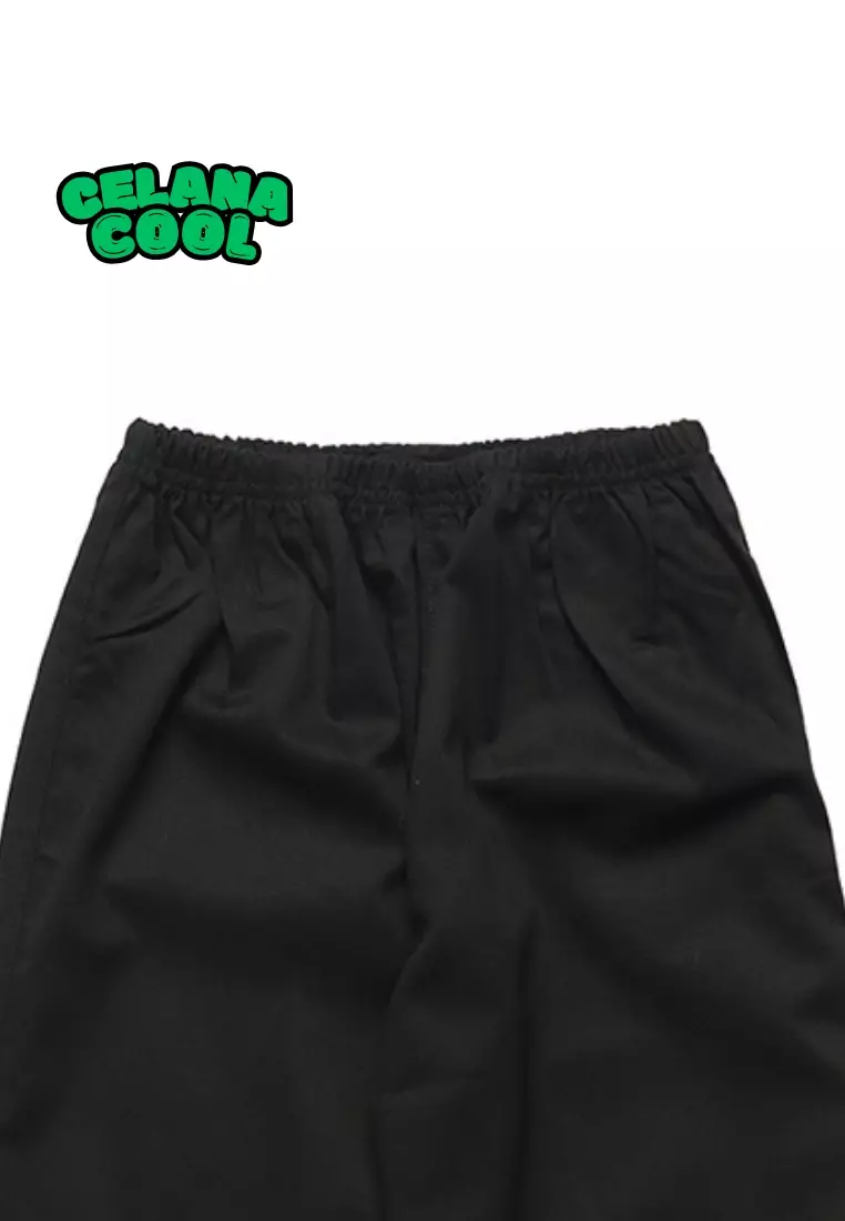 Celana Panjang Katun Cool Black