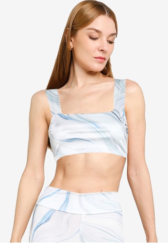 Buy Miss Selfridge Swirl Square Neck Top Online Zalora Malaysia