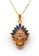 BELLE LIZ gold Denise Blue Gold Pendant Gold Necklace 45821AC67AB8F1GS_1
