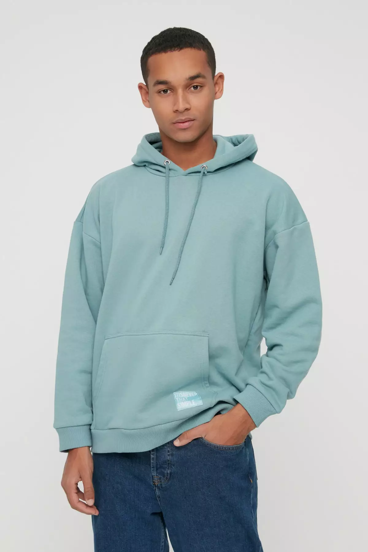 Mint 2025 blue hoodie