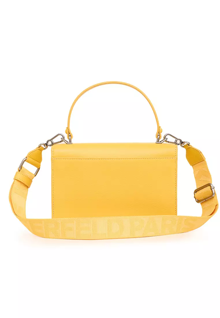 Karl shops Lagerfeld simone crossbody bag yellow