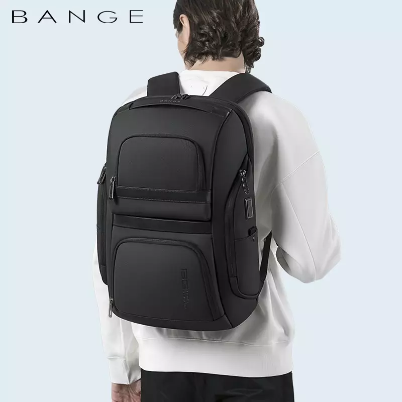 Bange Tas Ransel pria Laptop Kerja Backpack Pria USB 15.6 Inch BG7268