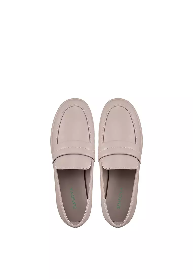 SEMBONIA WOMEN Recycled Materials of Synthetic Leather LOAFER -06308W-50053S-18