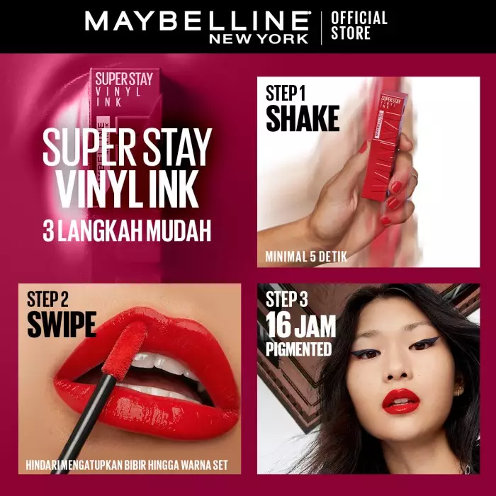 Maybelline Superstay Vinyl Ink - 40 Witty