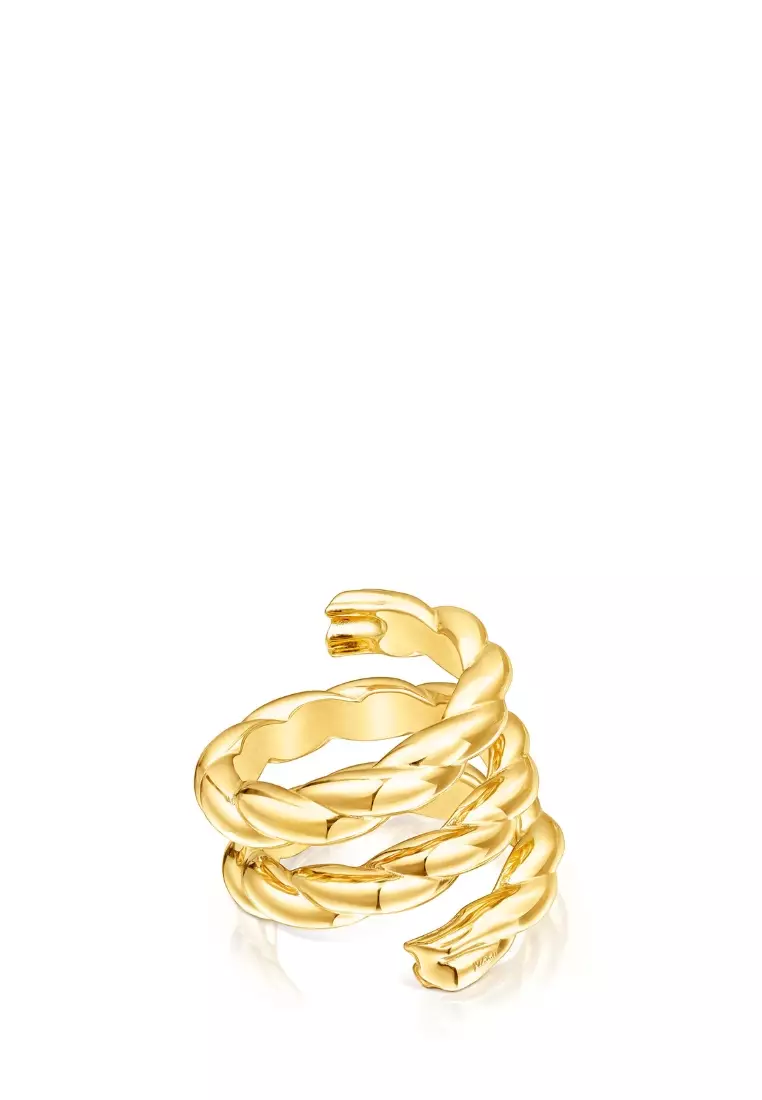 Tous TOUS Twisted Triple Braided Ring 2024 | Buy Tous Online | ZALORA Hong  Kong