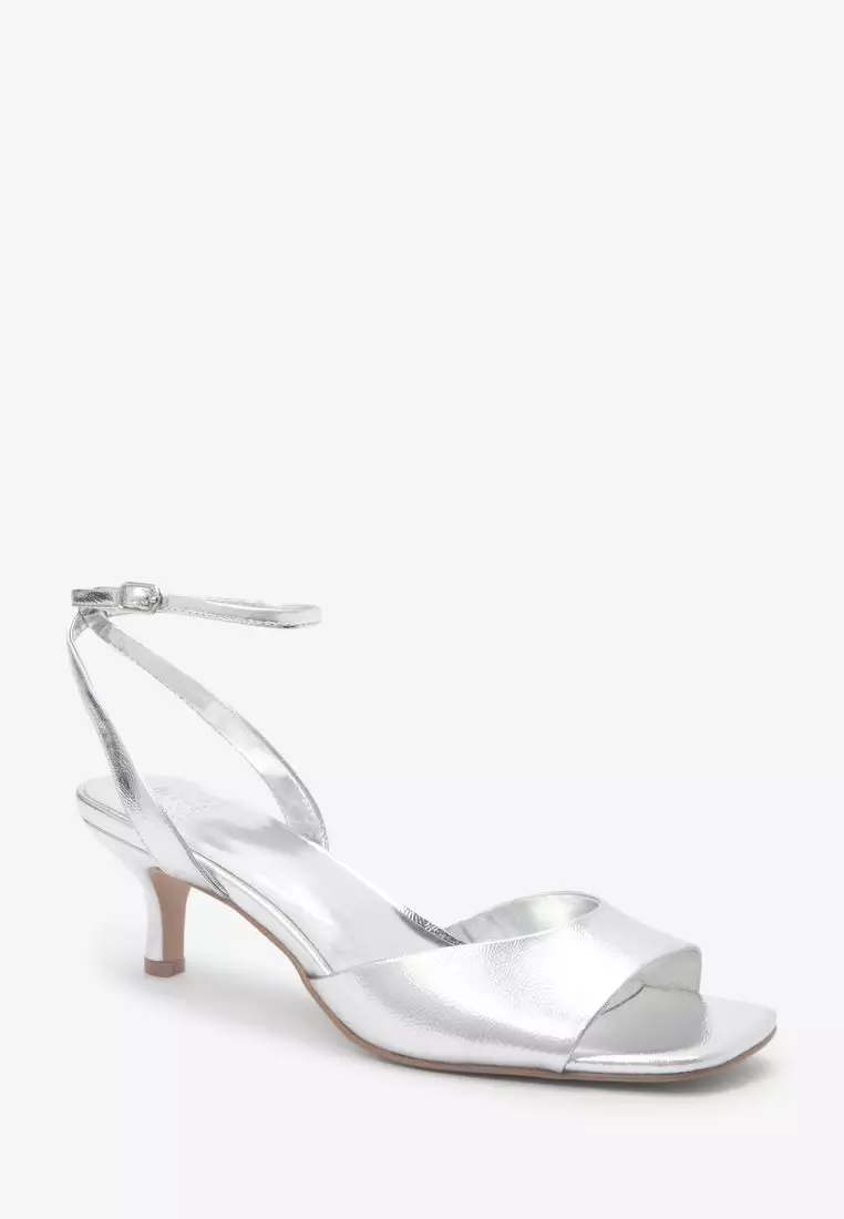 Next ladies 2025 silver sandals