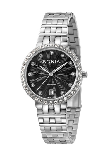 Bonia Watches silver Bonia Women Watch Quartz Stainless Steel Bracelet Watch BNB10390-2337S 7F6D8AC401EB53GS_1