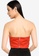 MISSGUIDED red Ruched Bandeau Top 8E401AABF49E29GS_2