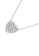 Her Jewellery Devoted Pendant -  Made with premium grade crystals from Austria HE210AC38AHTSG_3
