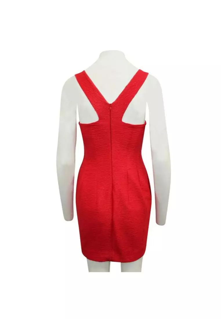 Red sales dress clubwear