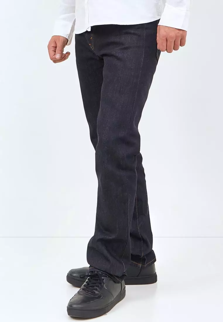 Used 1968 - 540-1940s Celana Panjang Pria Denim Slim Straight Cut