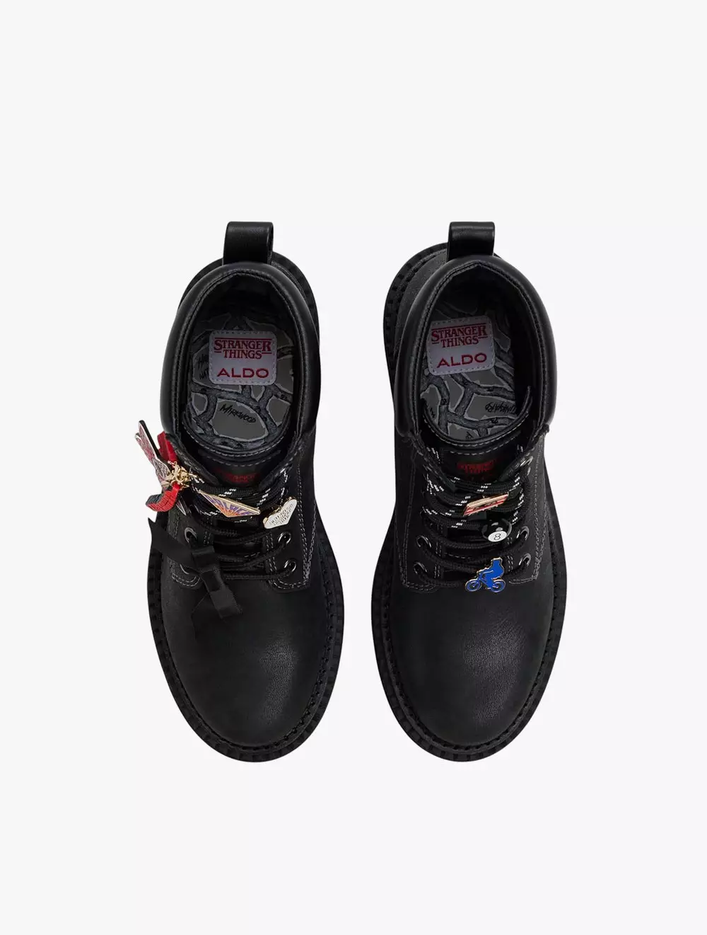 ALDO x Stranger Things Therift Ankle Boots - Black