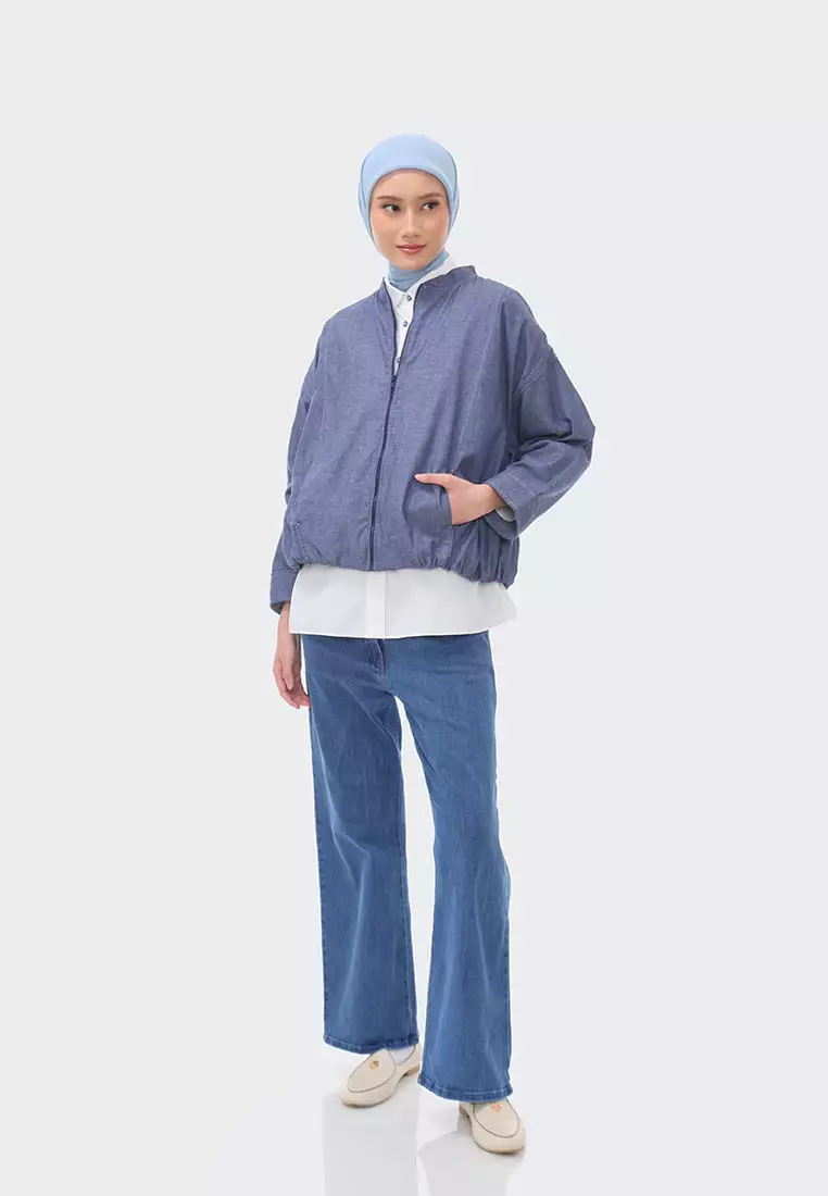 Ria Miranda Denim Sorsa Jacket